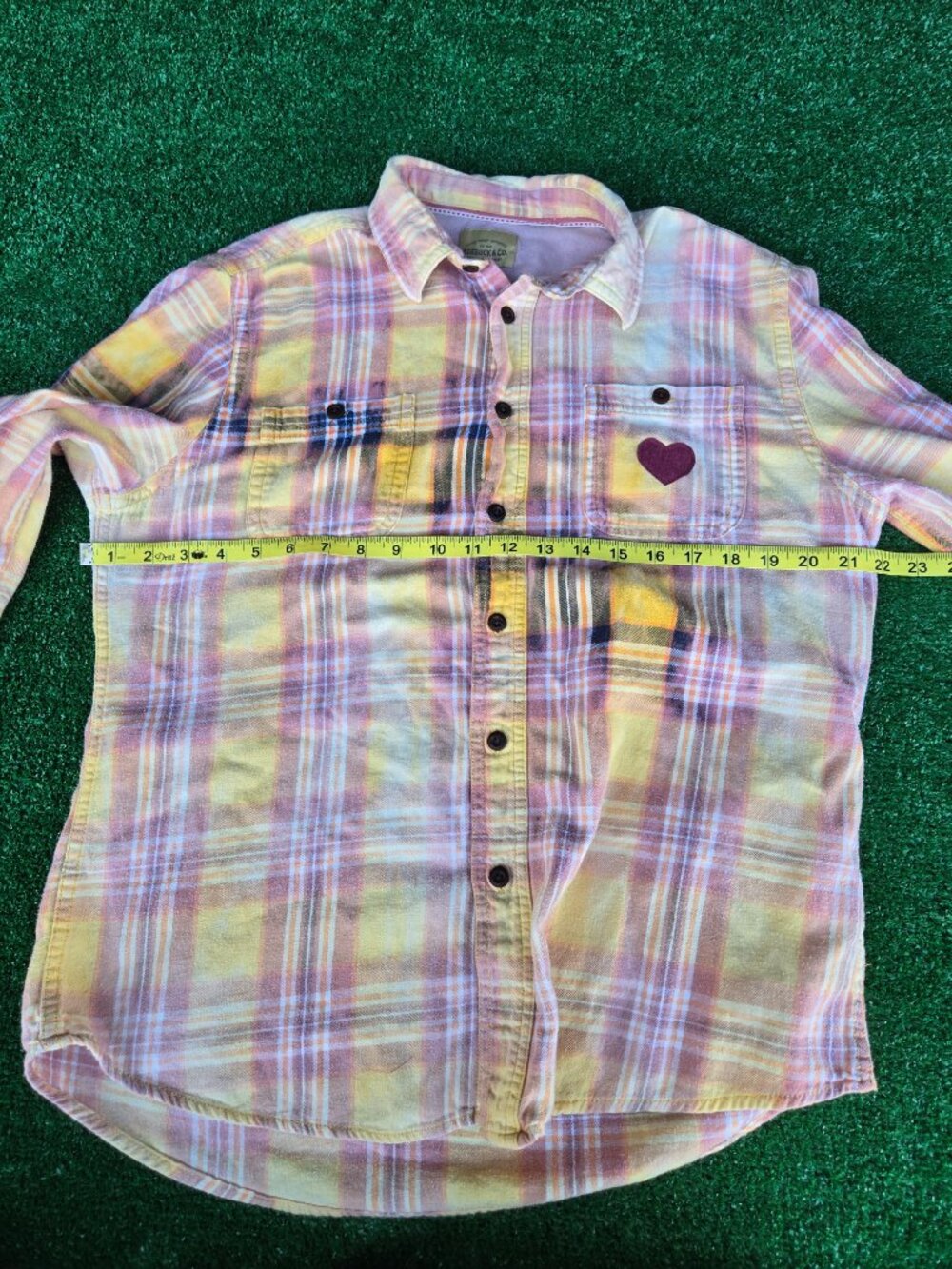 NBA Cleveland Cavaliers vintage flannel shirt upcycled - Picture 8 of 9